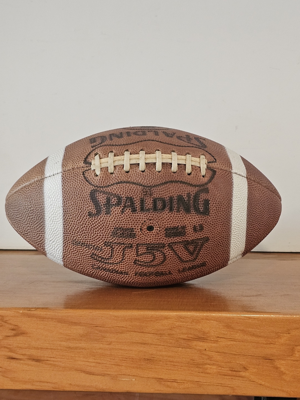 Vintage CFL Football Signed by Ray Alexander – 1986 Season Milestone Number 88